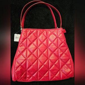 NWT Coach Quilted Leather Phoebe Bag